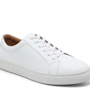 Vince Camuto Men's White Leather Sneakers